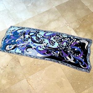 Emilio Pucci Very Large, Long Silk Scarf